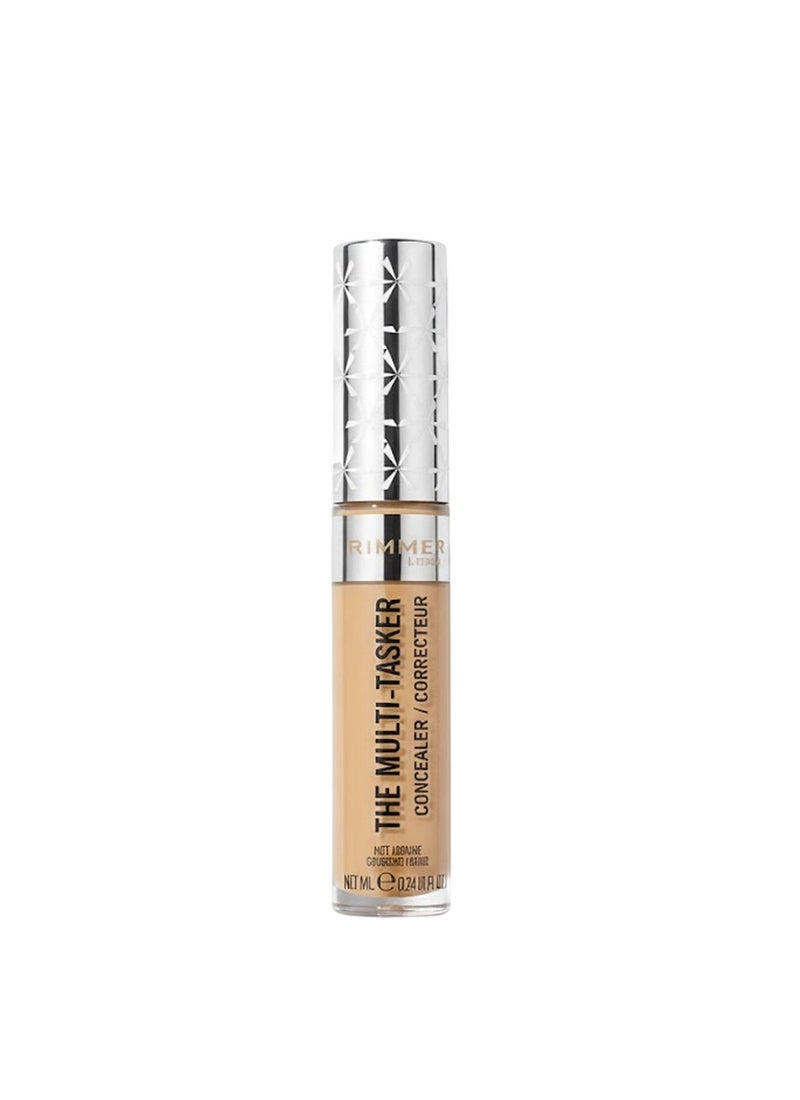 RIMMEL LONDON Multi-Tasker Concealer 80 Tan & Multi-Tasker Wake Me Up Concealer & Foundation - 25 - Rose Ivory, 20ml Bundle - Image 2